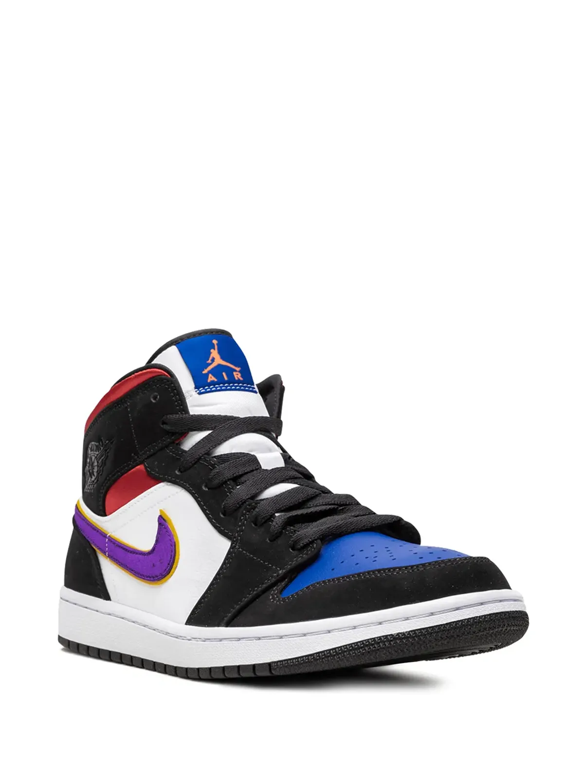 Jordan エアジョーダン 1 ミッド Lakers Top 3 スニーカー - ホワイト - 画像2