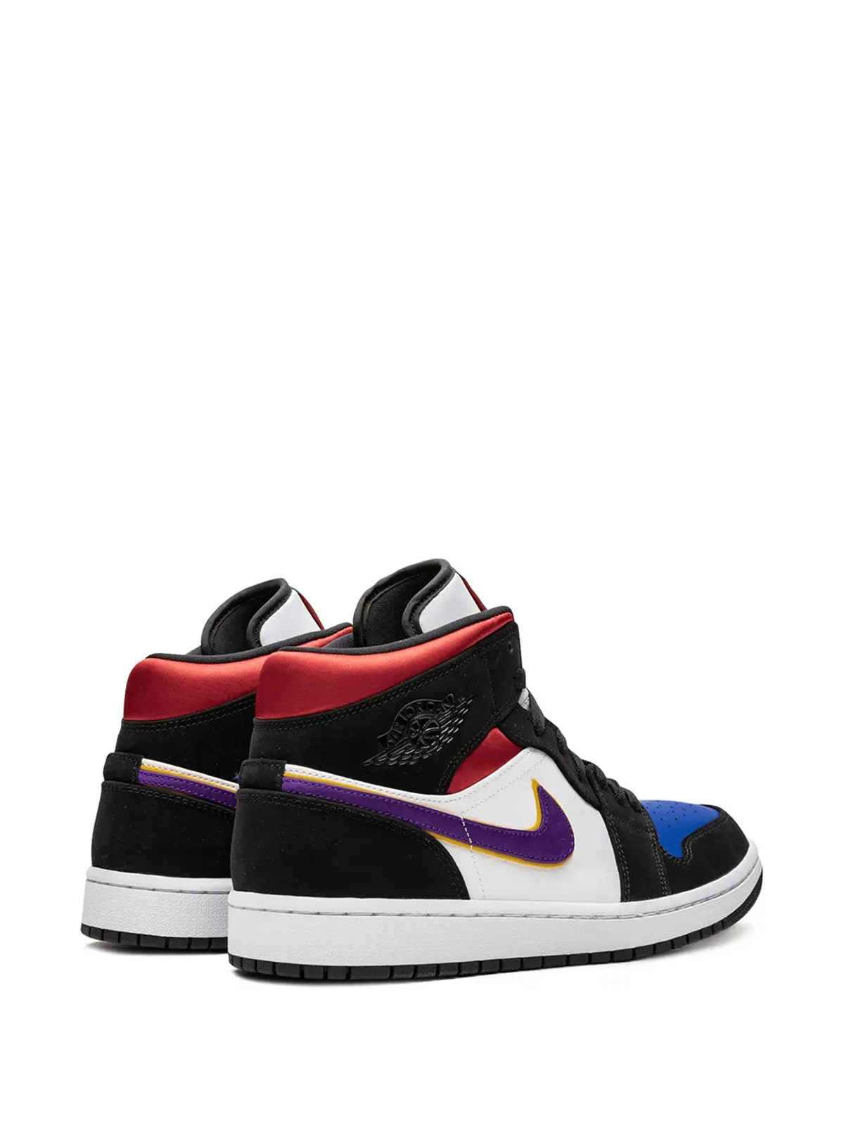 Jordan エアジョーダン 1 ミッド Lakers Top 3 スニーカー - ホワイト - 画像3