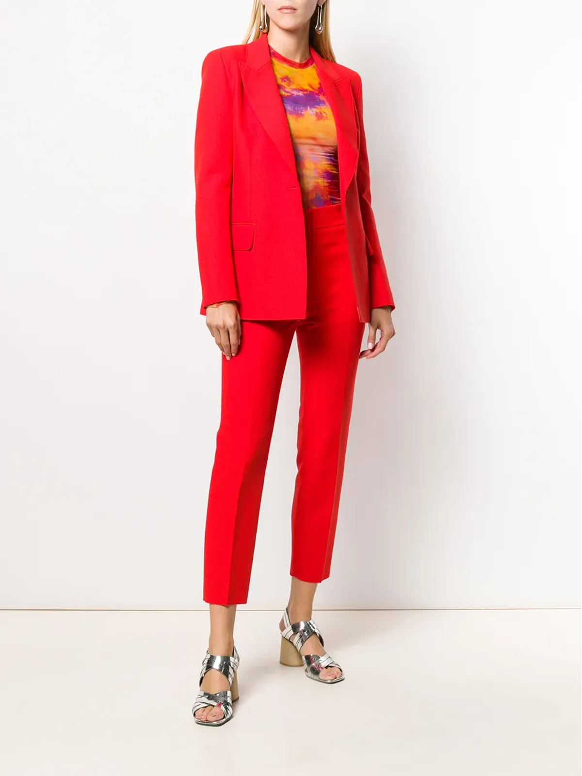 MSGM シングルブレストブレザー - 画像2