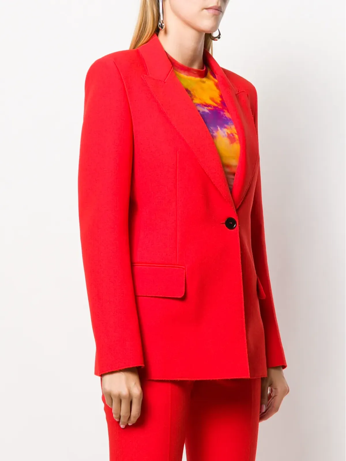 MSGM シングルブレストブレザー - 画像3