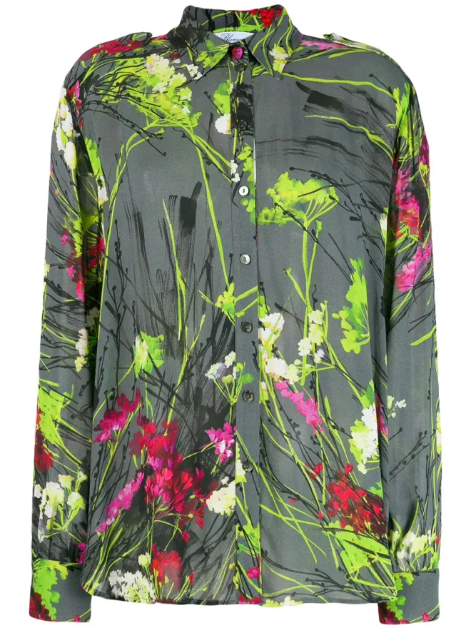 Blumarine Blumarine 花柄プリントシャツの商品画像