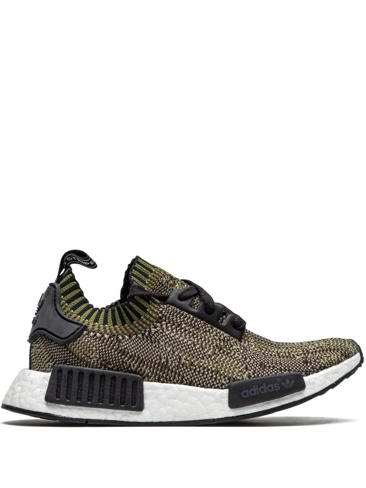adidas NMD R1 Primeknit カモパック スニーカー - 画像1