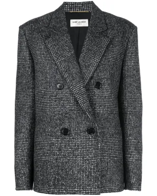 Saint Laurent ツイード ブレザー - サムネイル1