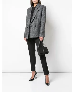 Saint Laurent ツイード ブレザー - サムネイル2
