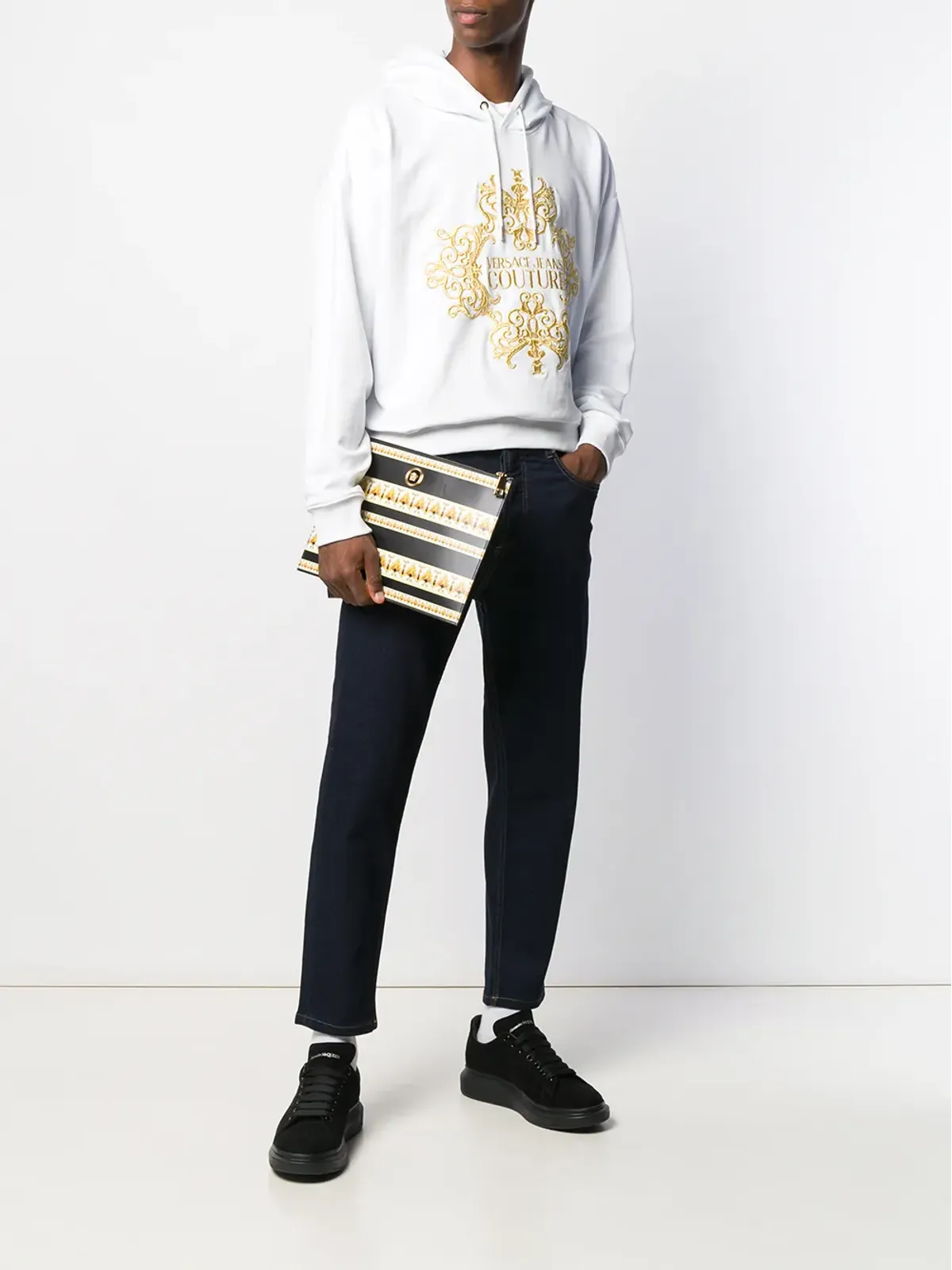Versace Jeans Couture ロゴフーディ - 画像2