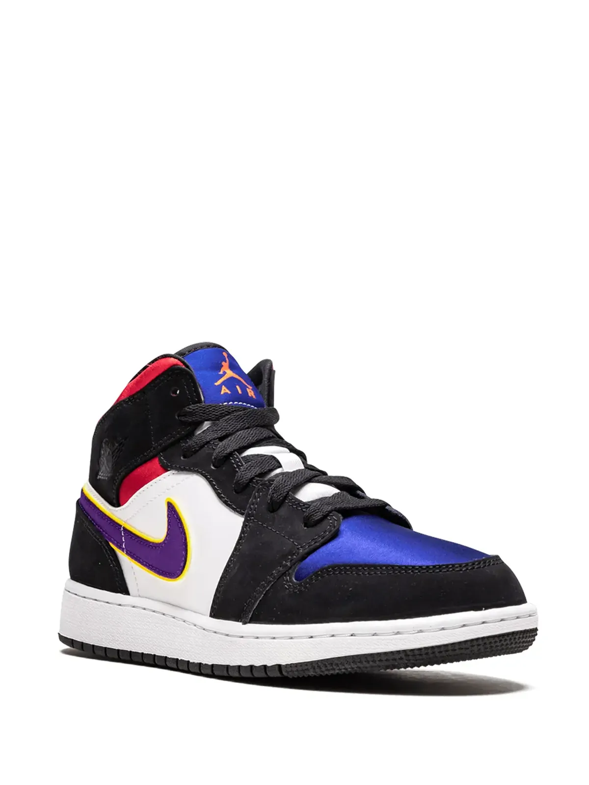 Jordan Kids エアジョーダン 1 ミッド『Laker Top 3』スニーカー - ブラック - 画像2