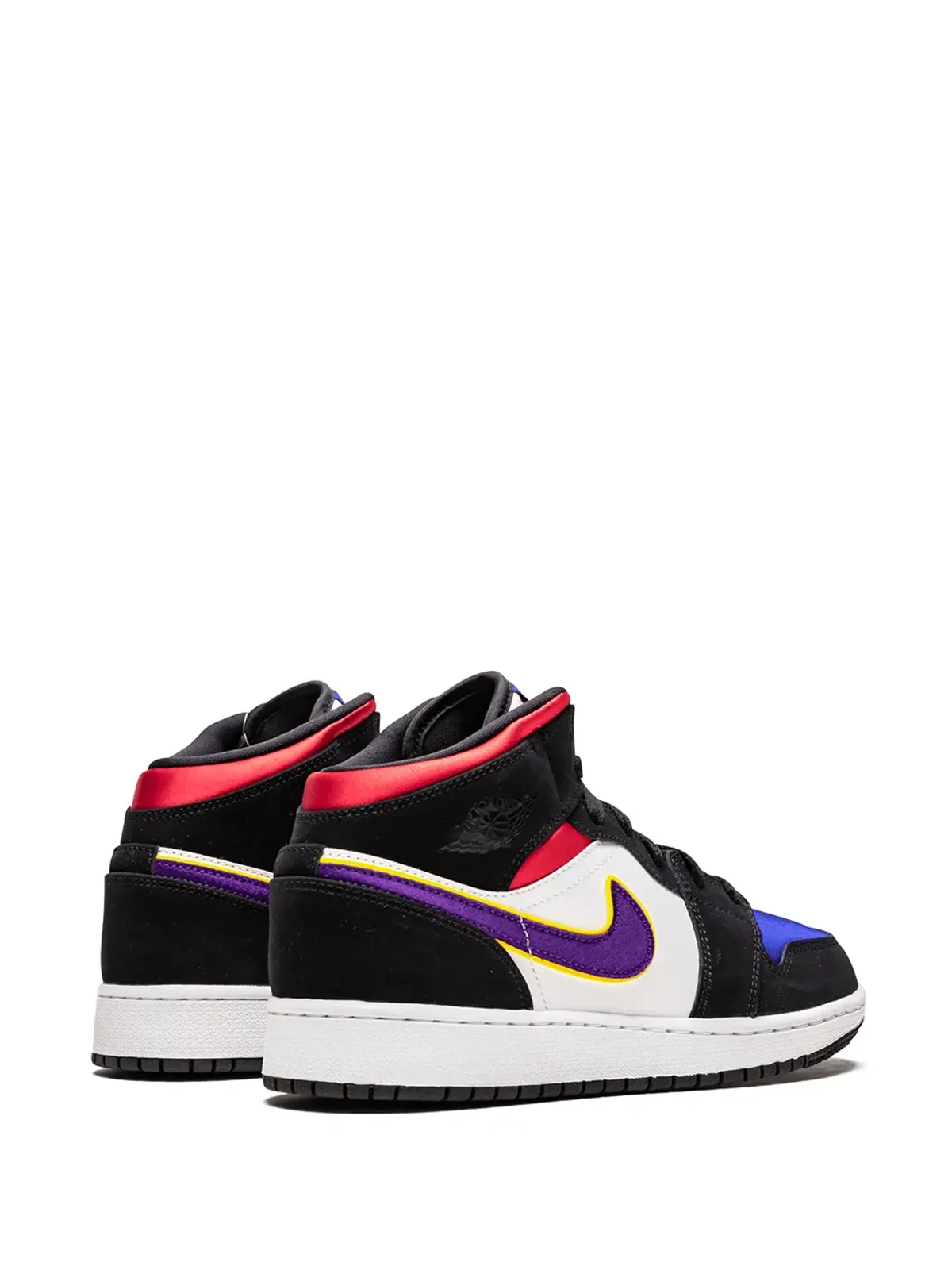 Jordan Kids エアジョーダン 1 ミッド『Laker Top 3』スニーカー - ブラック - 画像3