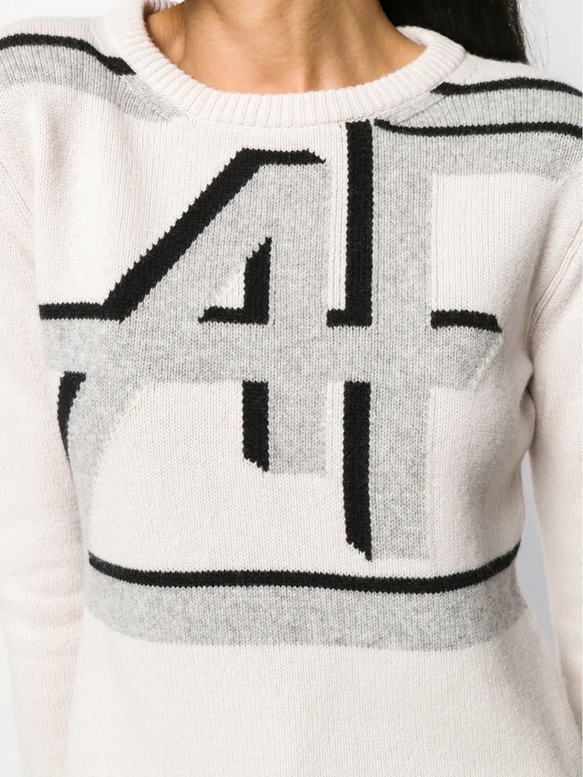 Alberta Ferretti インターシャ編みセーター - 画像5