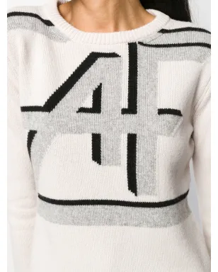 Alberta Ferretti インターシャ編みセーター - サムネイル5