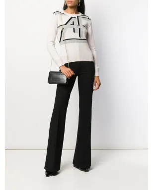 Alberta Ferretti インターシャ編みセーター - サムネイル2