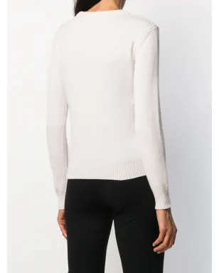 Alberta Ferretti インターシャ編みセーター - サムネイル4