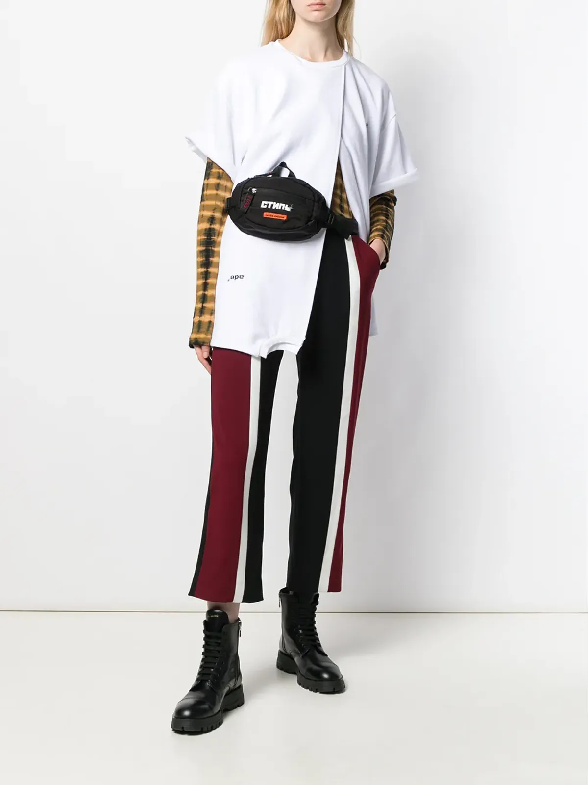 Kenzo ストライプ柄 テーラードパンツ - 画像2