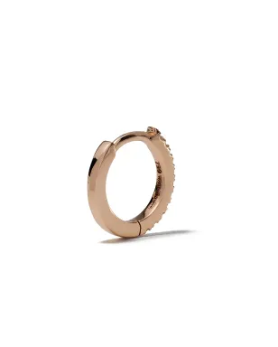 We by WHITEbIRD 18K ローズゴールド ダイヤモンド Margot フープ ピアス - サムネイル3