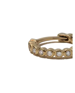 We by WHITEbIRD 18ktゴールド ダイヤモンド Estelle フープピアス - サムネイル3