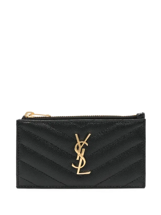 Saint Laurent Saint Laurent Cassandre レザー カードホルダーの商品画像