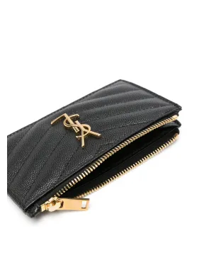 Saint Laurent Cassandre レザー カードホルダー - サムネイル3