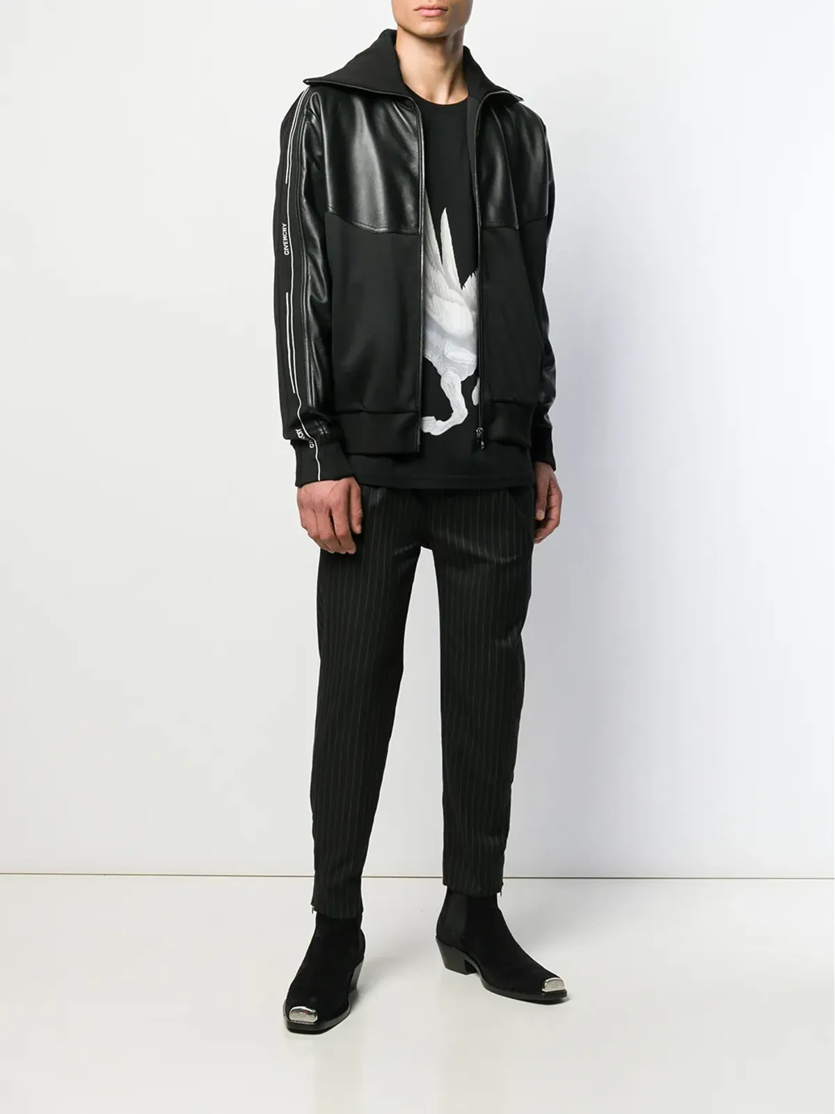 Givenchy ジップドボンバージャケット - ブラック - 画像2