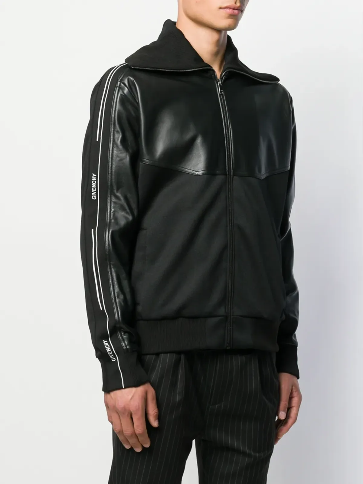 Givenchy ジップドボンバージャケット - ブラック - 画像3