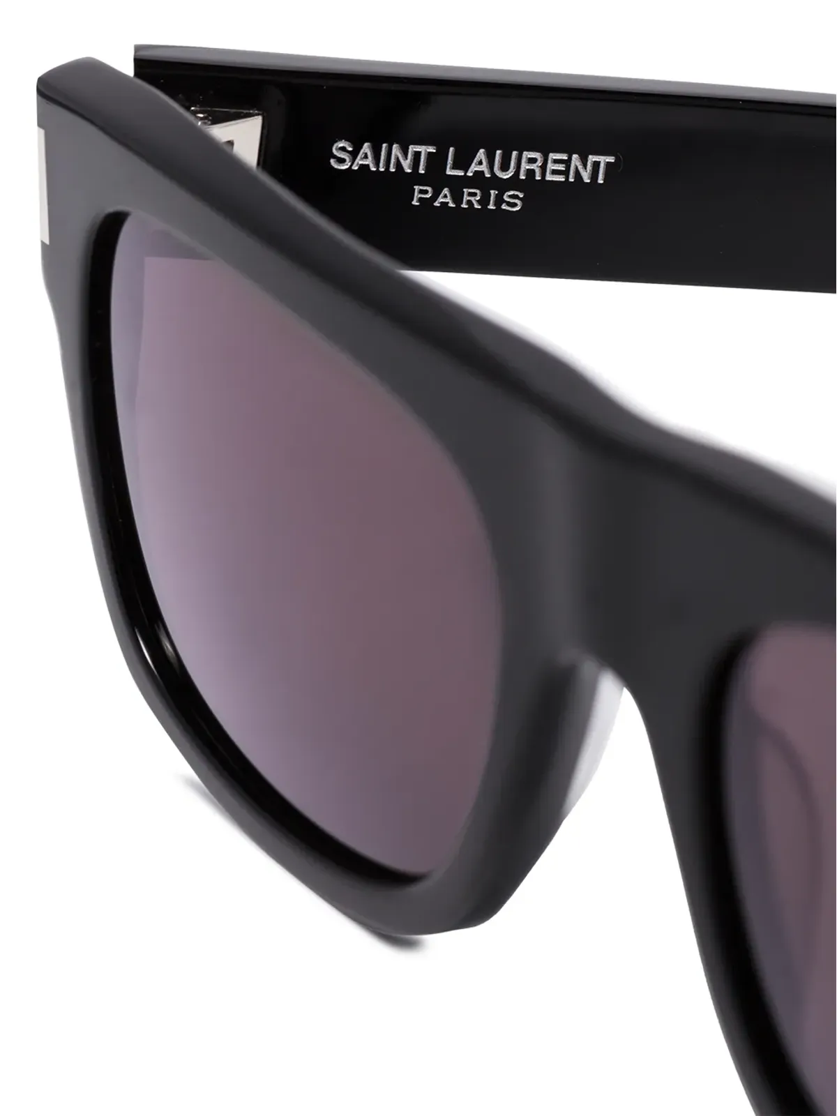 Saint Laurent Eyewear ブラック Dフレーム サングラス - 画像3