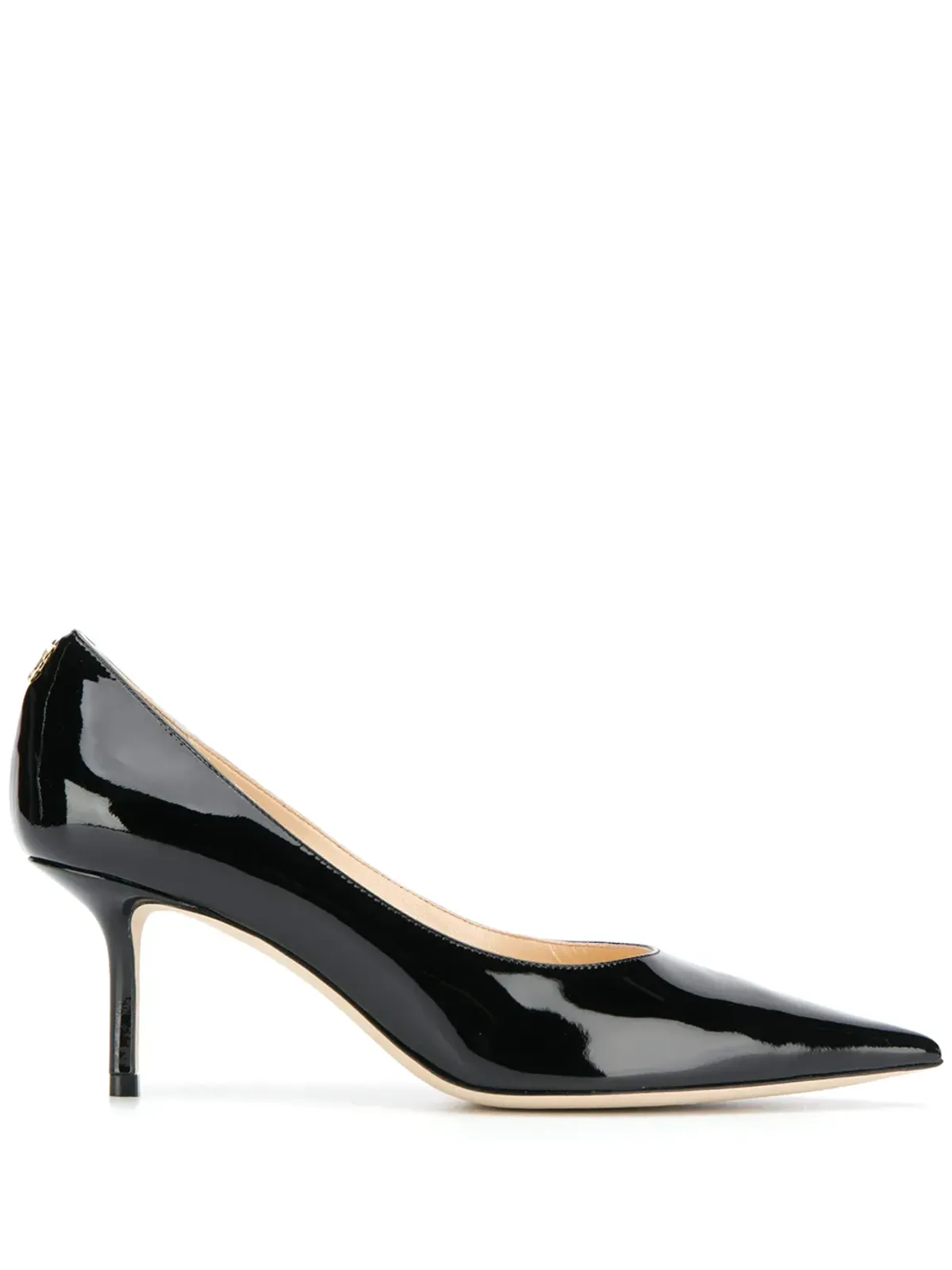 Jimmy Choo ロゴプレートパンプス - 画像1