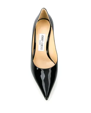 Jimmy Choo ロゴプレートパンプス - サムネイル4