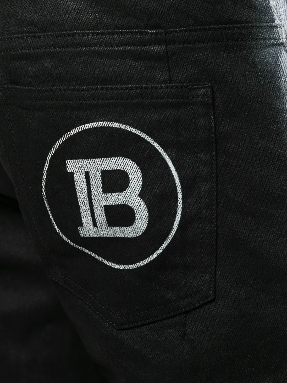 Balmain スプレー・バンド・ジーンズ - 画像5