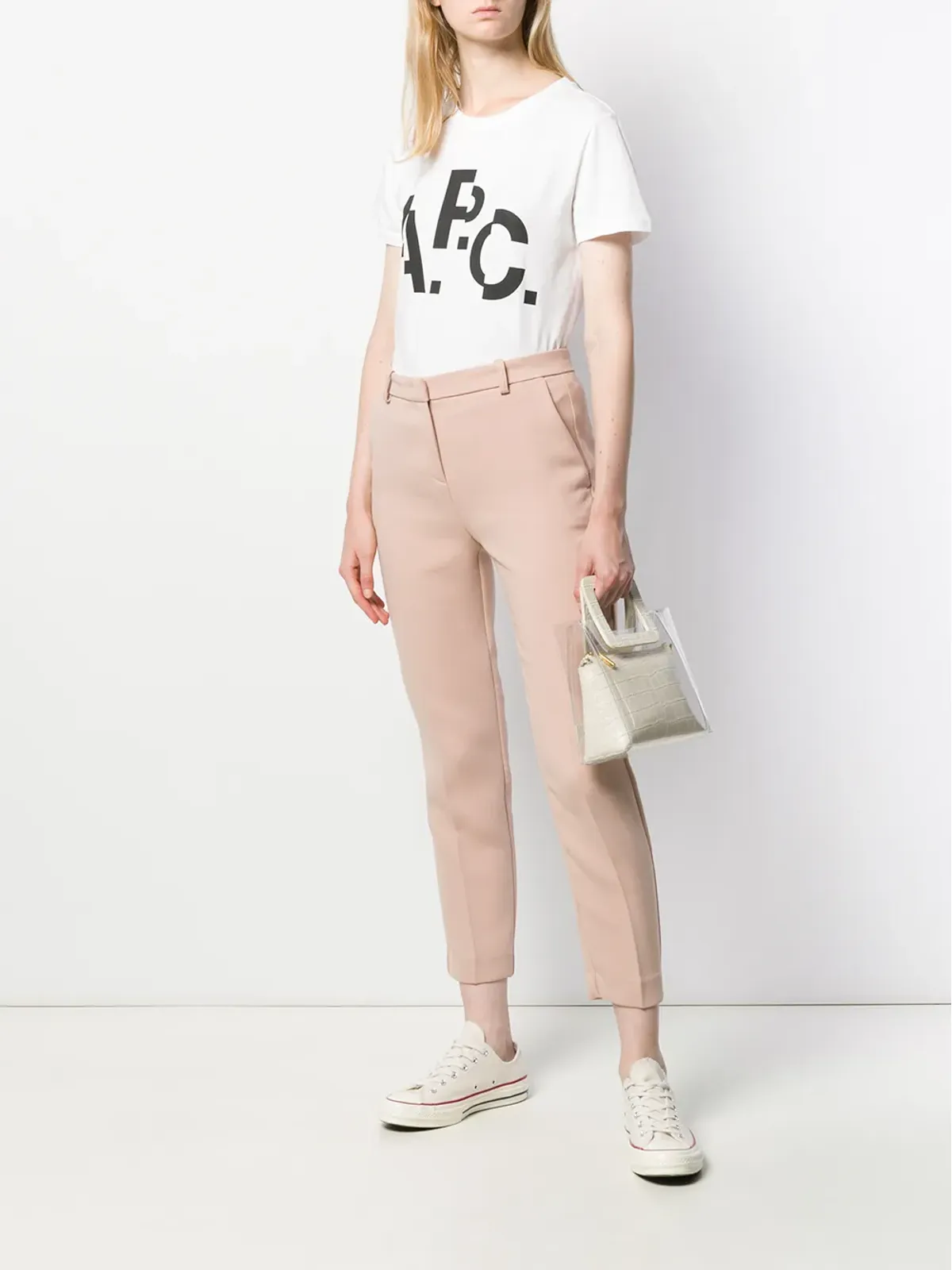 A.P.C. ロゴプリントTシャツ - 画像2