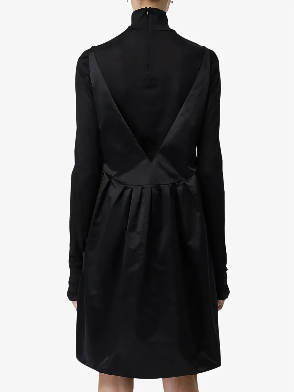Burberry デュシェットサテン バブルヘム ドレス - 画像4