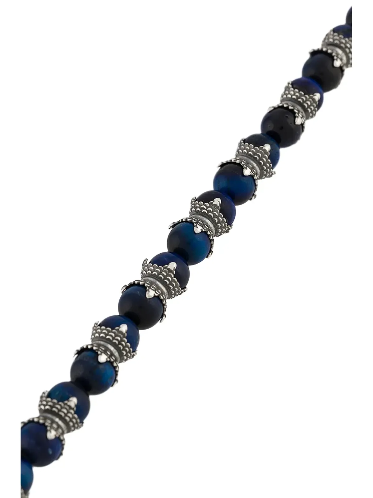 Emanuele Bicocchi ビーズストーンブレスレット ブルー - 画像3