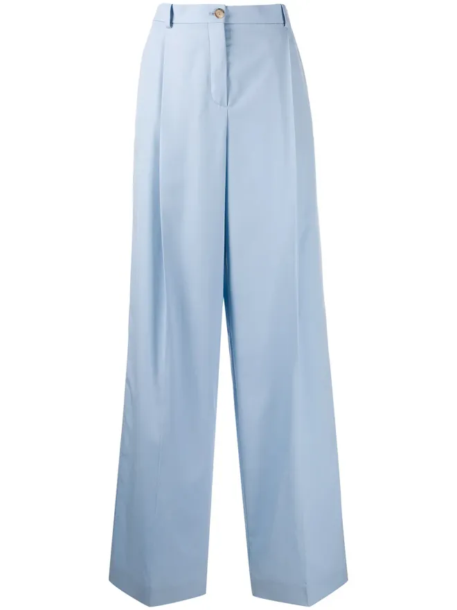 Nina Ricci Nina Ricci スーパーフレアパンツ ブルーの商品画像