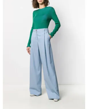 Nina Ricci スーパーフレアパンツ ブルー - サムネイル2
