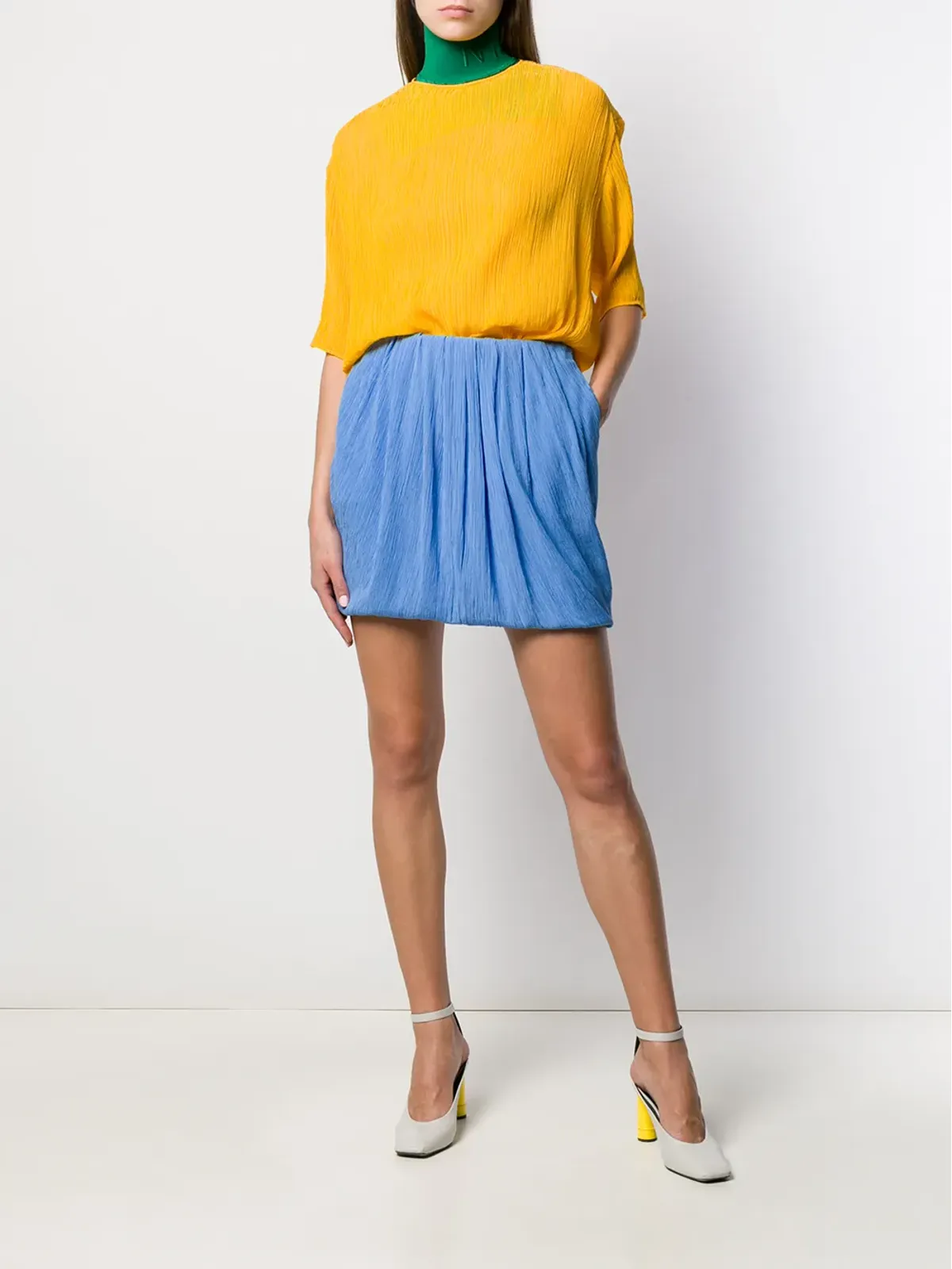 Nina Ricci マイクロプリーツTシャツ - 画像2