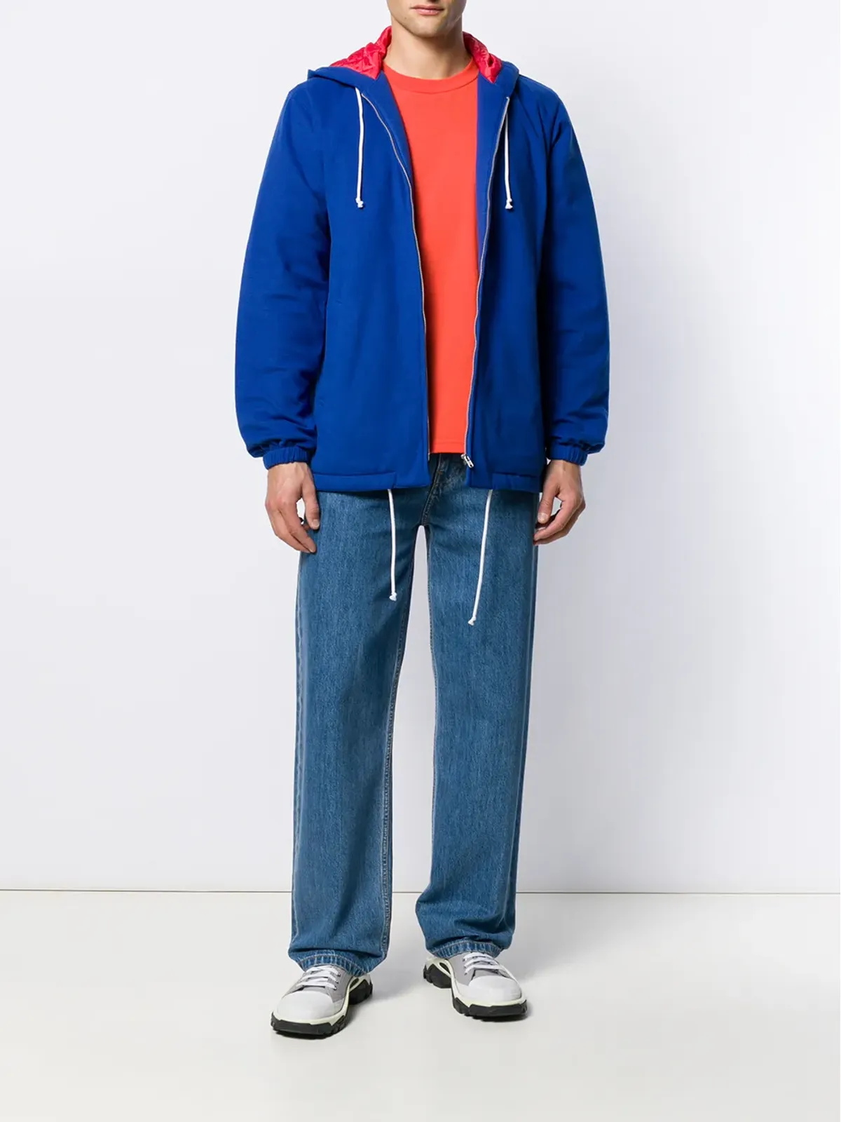 Comme Des Garçons Shirt パッド入りフード付きジャケット - 画像2