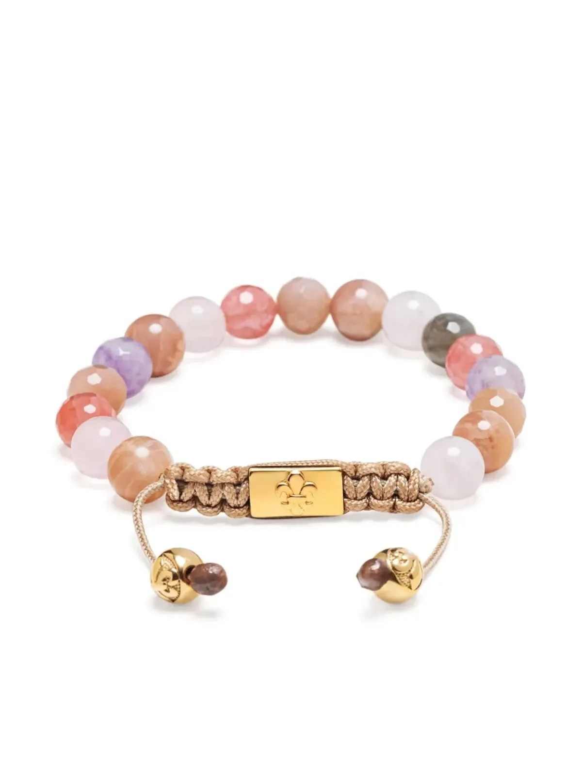 Nialaya Jewelry ファセットストーン ブレスレット - ピンク - 画像3