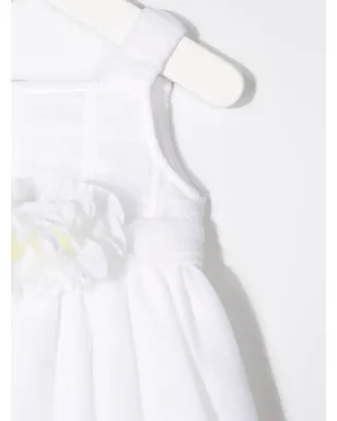 Aletta 花柄装飾アシンメトリードレス - サムネイル3