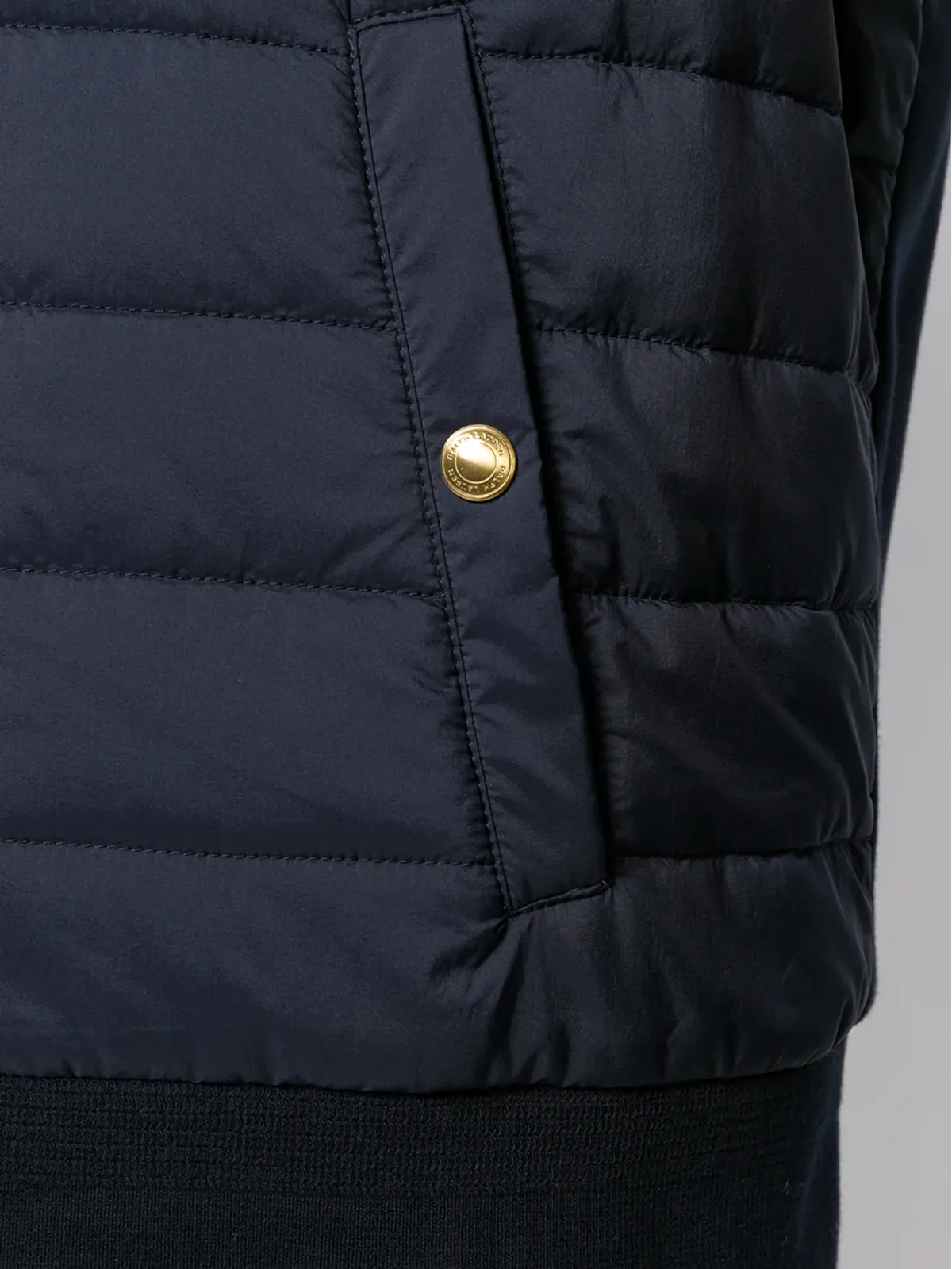 Ralph Lauren Purple Label パッド入りウェストコートジャケット - ネイビー - 画像5