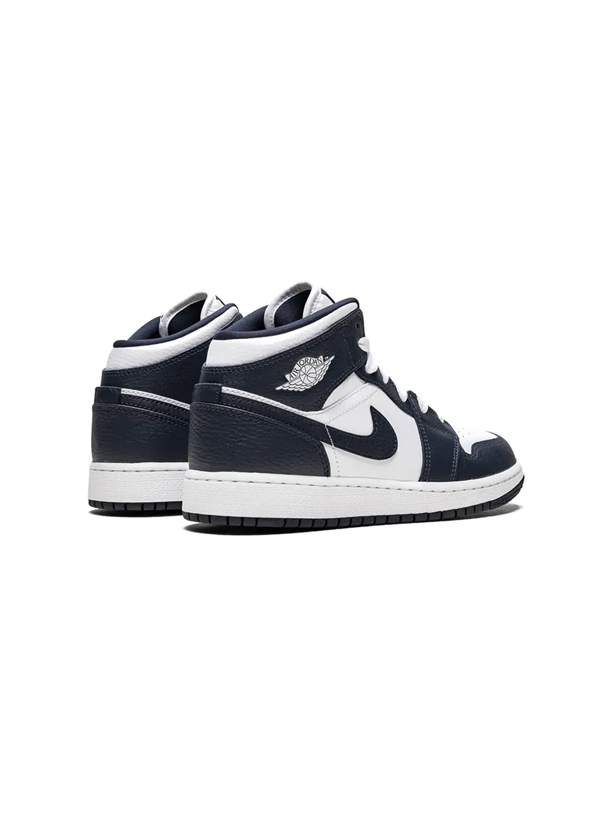 Jordan Kids エア ジョーダン 1 ミッド オブシディアン スニーカー - White - 画像3