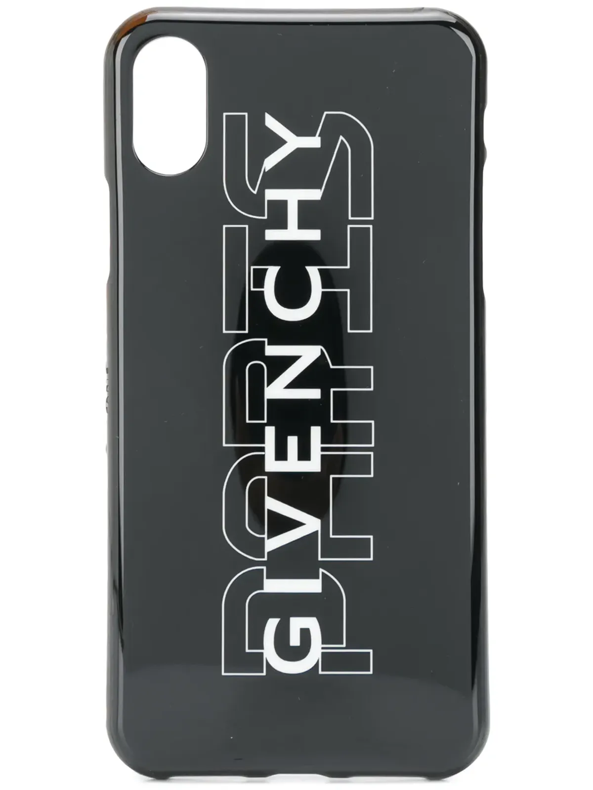 Givenchy ロゴプリント iPhone X/XS ケース - ブラック - 画像1