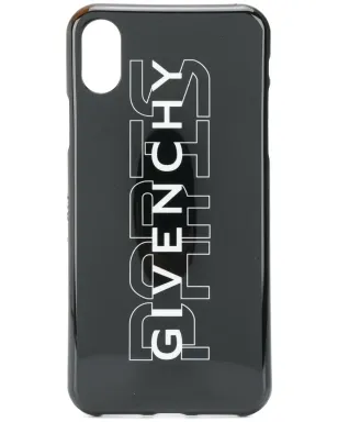 Givenchy ロゴプリント iPhone X/XS ケース - ブラック - サムネイル1