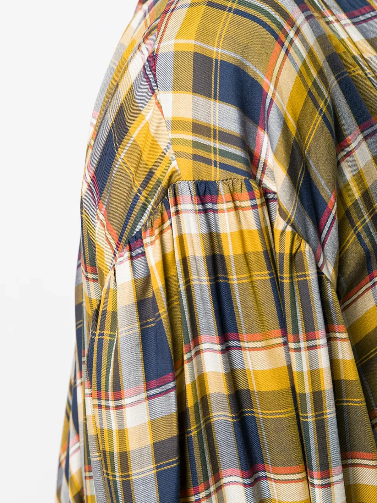 Collina Strada チェック柄シャツジャケット - 画像5