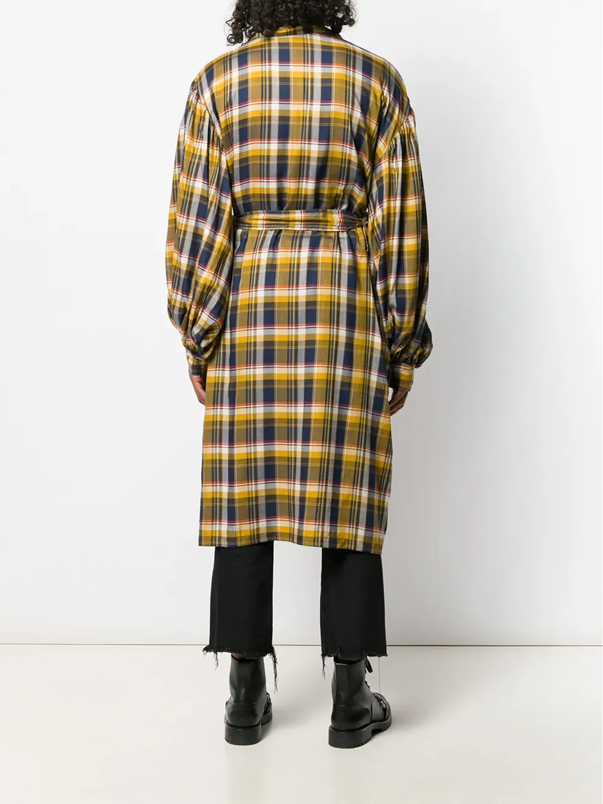 Collina Strada チェック柄シャツジャケット - 画像4