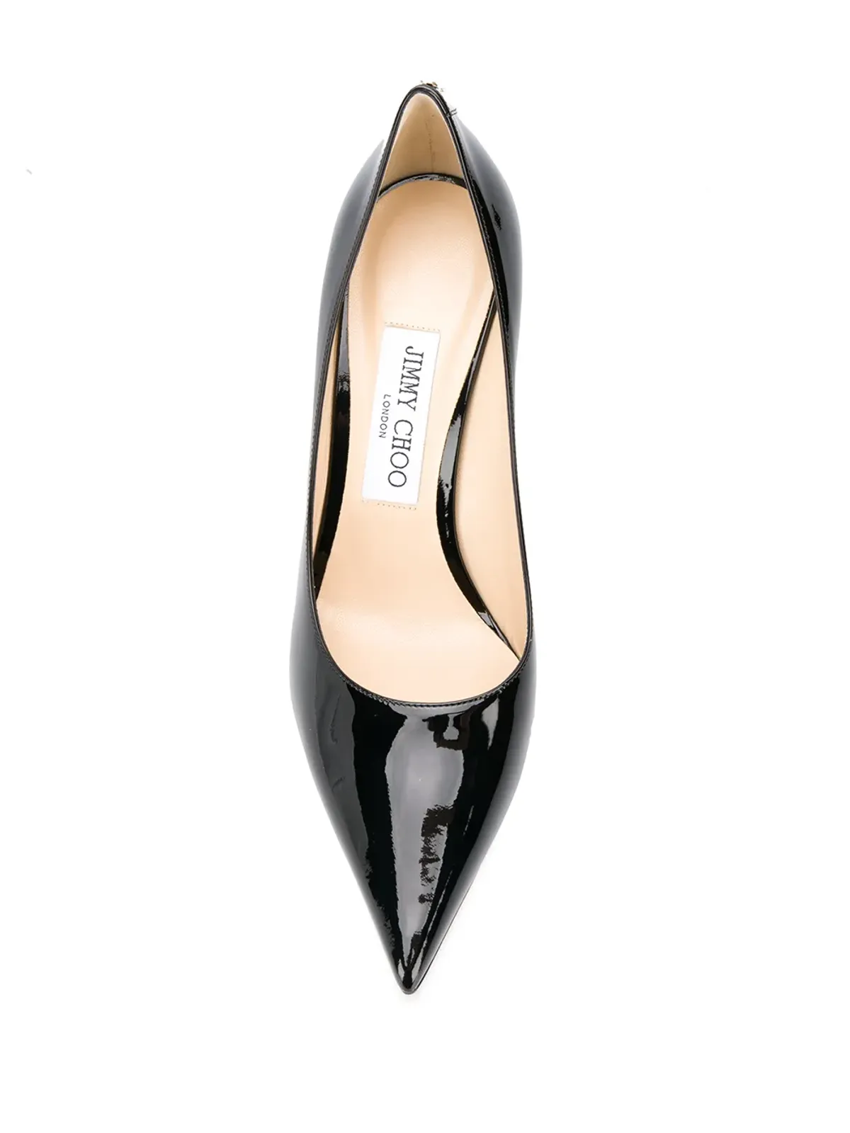 Jimmy Choo Love パテントレザー パンプス - 画像4