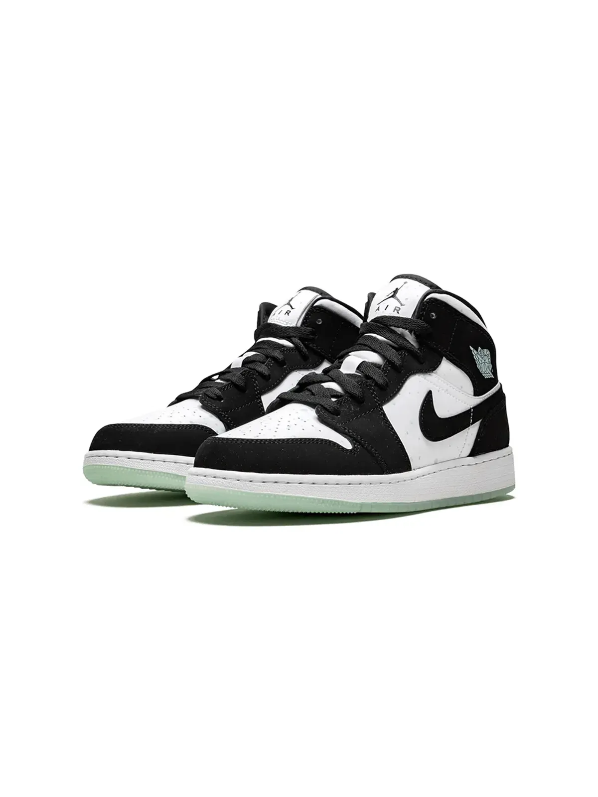 Jordan Kids Air Jordan 1 Mid SE Teal Tint スニーカー - White - 画像2