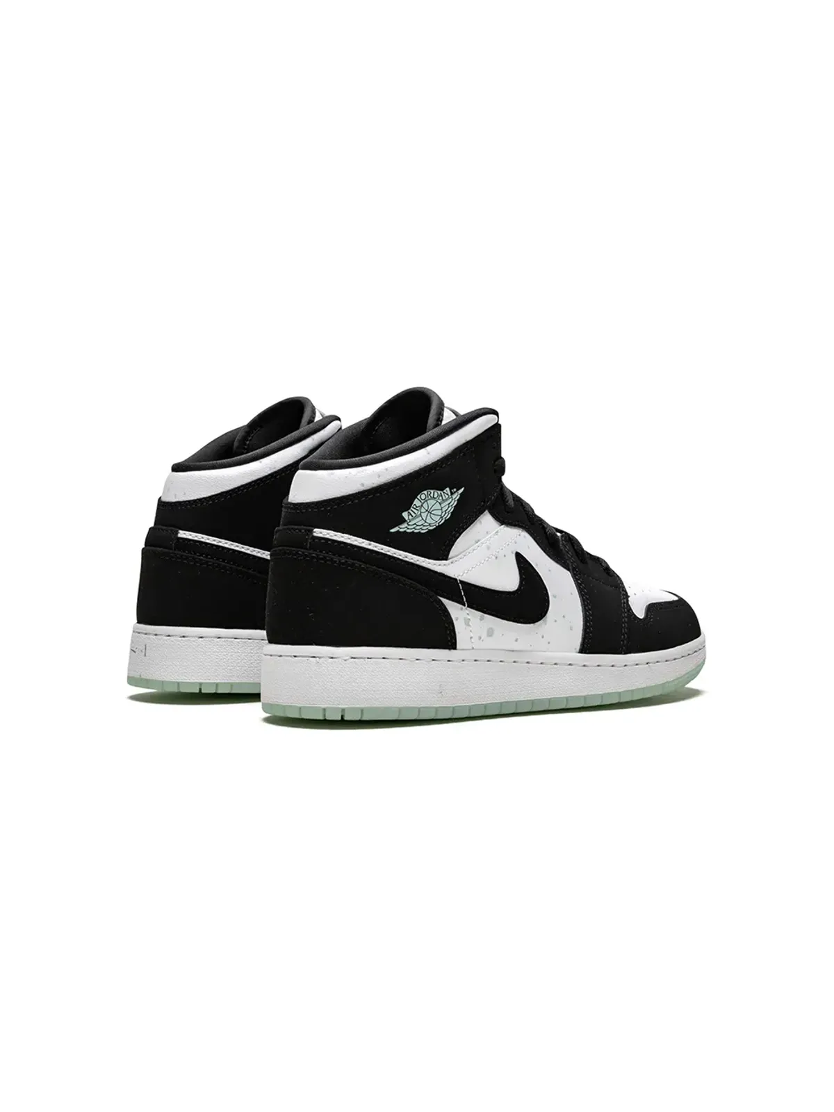 Jordan Kids Air Jordan 1 Mid SE Teal Tint スニーカー - White - 画像3