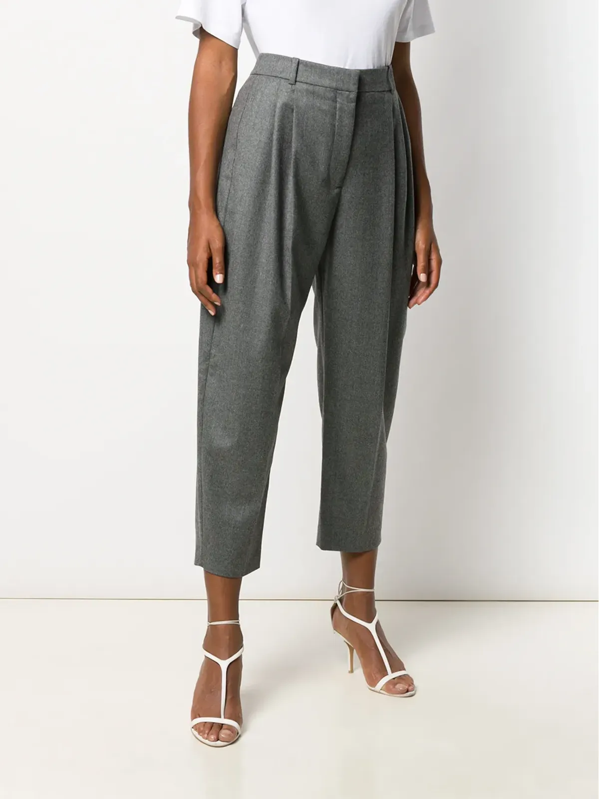 Stella McCartney クロップド テーラードパンツ - 画像3