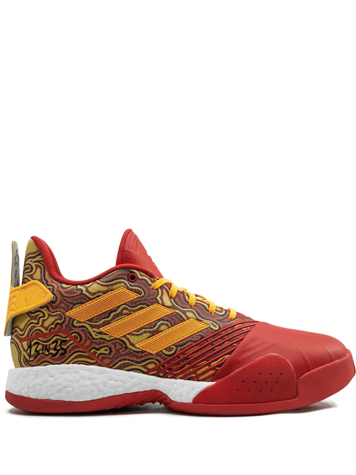 adidas T Mac Millennium Houston Rockets コラボ スニーカー - レッド - 画像1