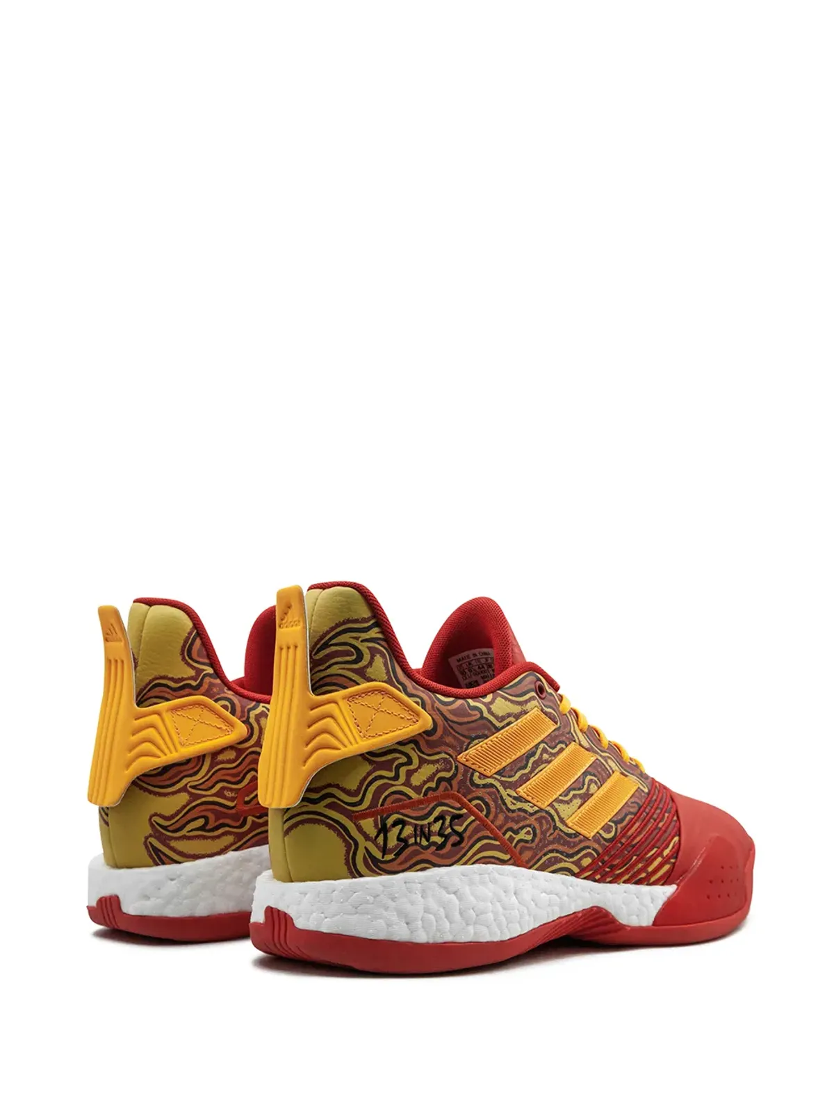 adidas T Mac Millennium Houston Rockets コラボ スニーカー - レッド - 画像3