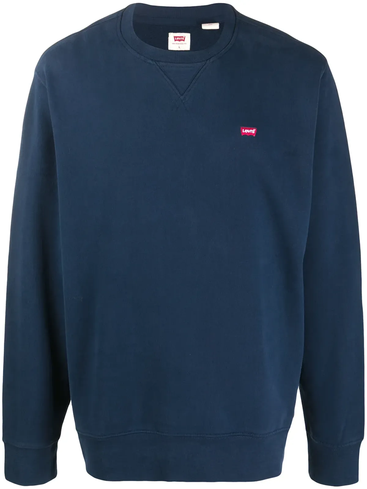Levi's ロゴディテール スウェットシャツ ブルー - 画像1