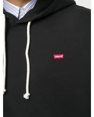 Levi's ロゴプレート長袖フーディ - ブラック - サムネイル5