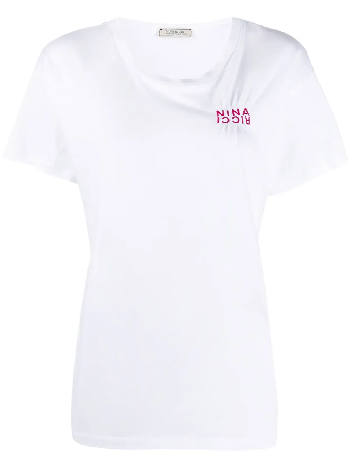 Nina Ricci ロゴプリントTシャツ - 画像1